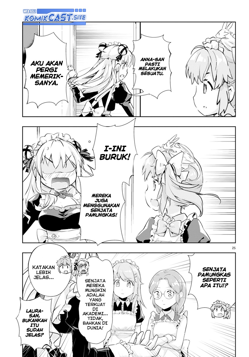 Kenshi wo Mezashite Nyuugaku shita no ni Mahou Tekisei 9999 nan desu kedo!? Chapter 57 Bahasa Indonesia